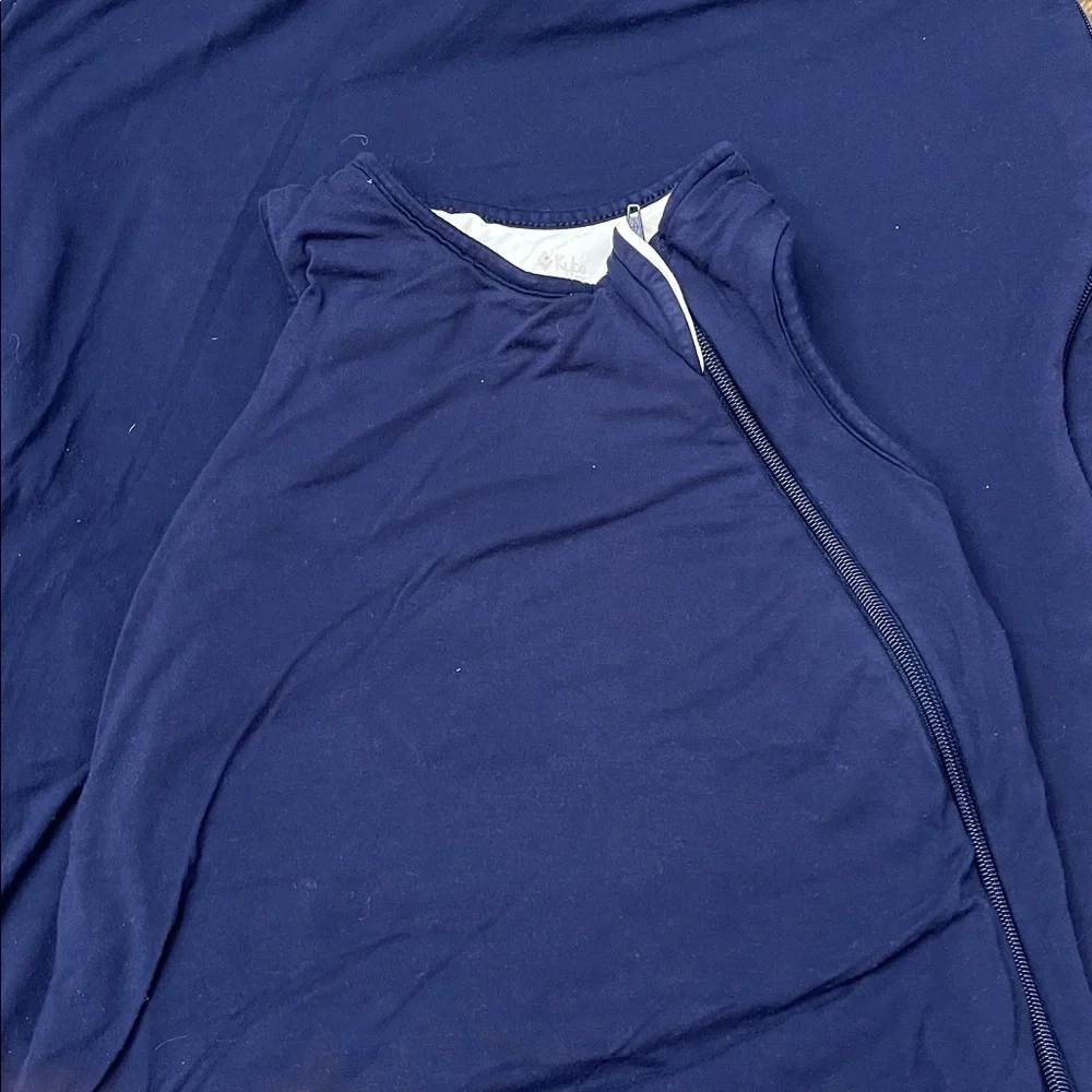 Kyte BABY Blue Pajamas Sleep Sacks 18-36 Mnths One Tog Dark Blue